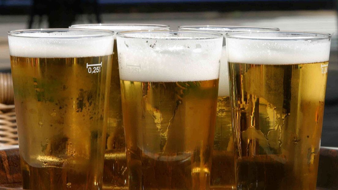 Tijdens het festival in Siddeburen dronk de man de nodige biertjes