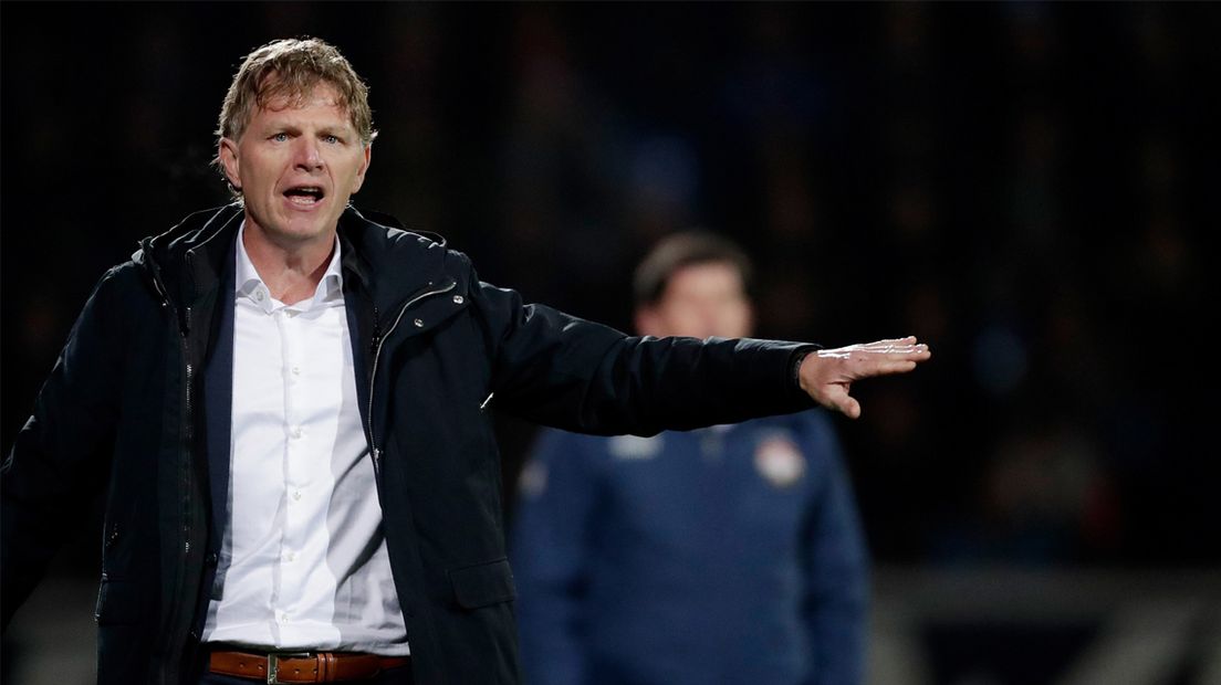 ADO Den Haag-coach Fons Groenendijk