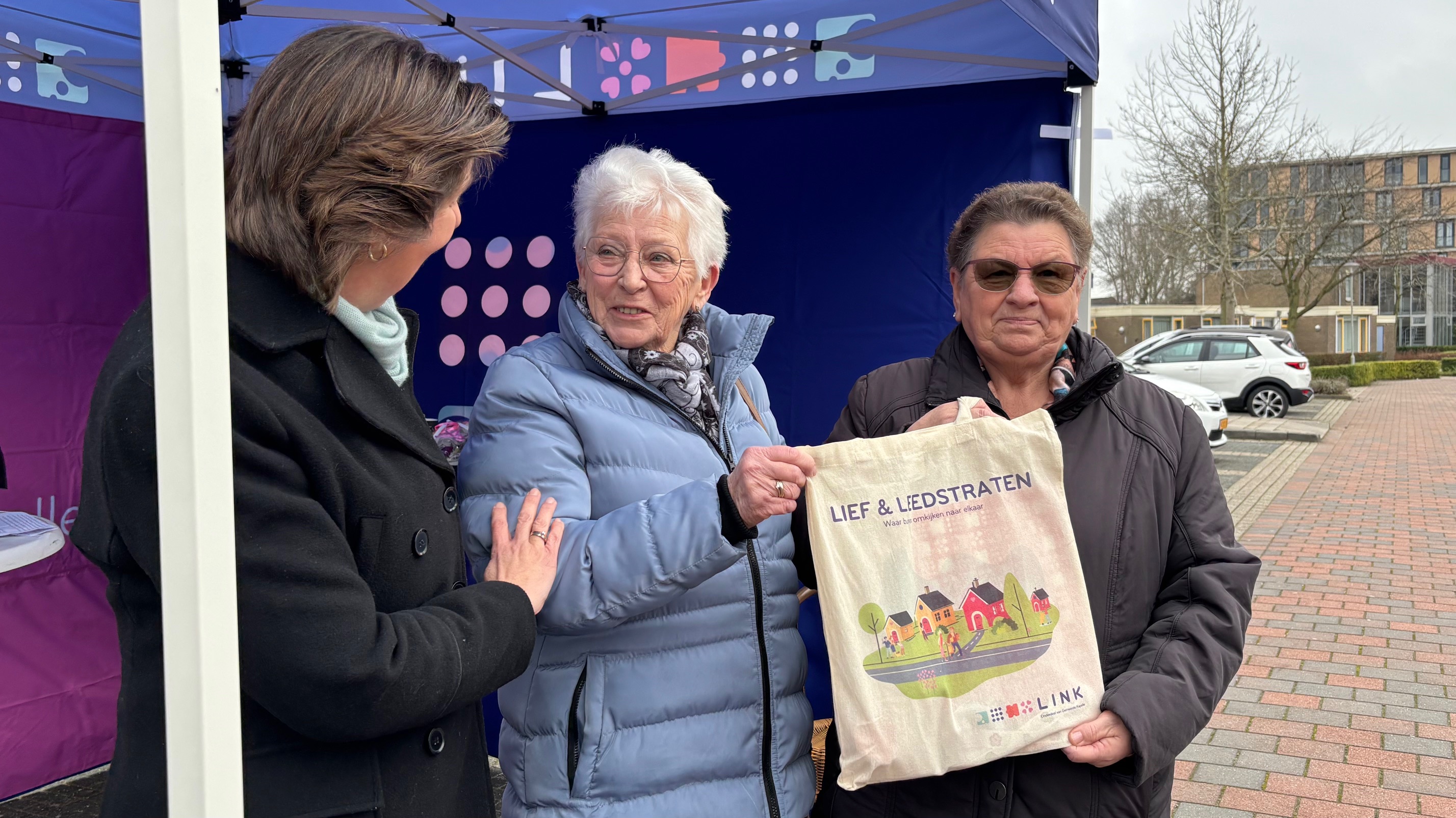 An en Janny eerste ambassadeurs Lief & Leedstraat Kapelle