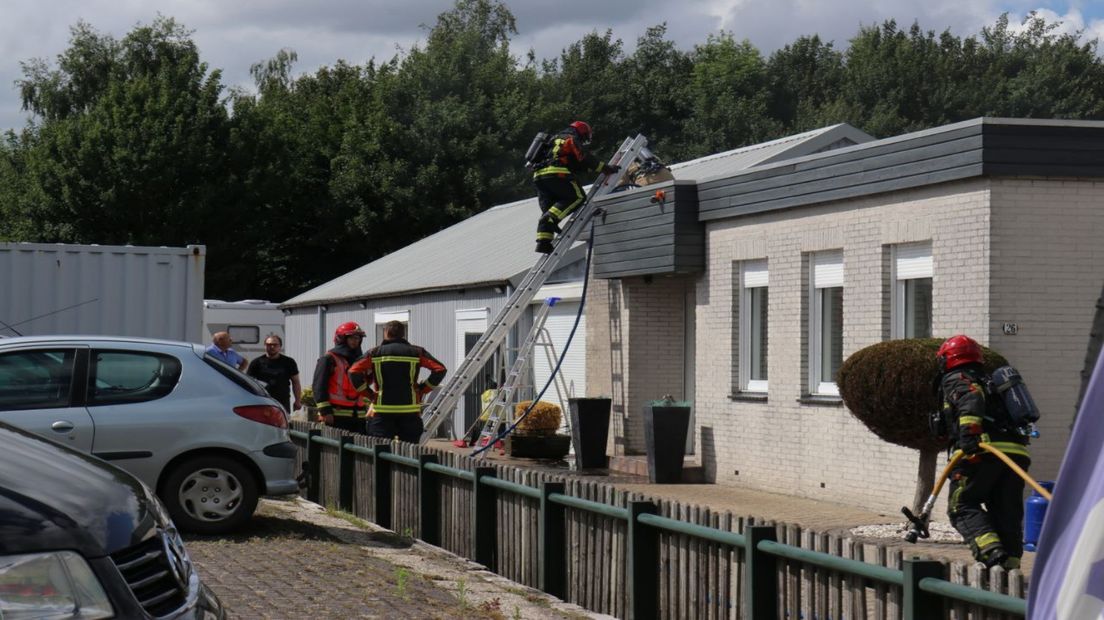 Woningbrand in Winschoten