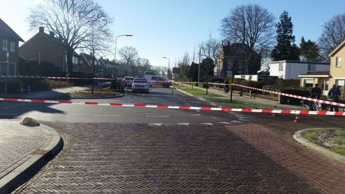 De kruising in februari 2016 na een ernstig ongeluk.