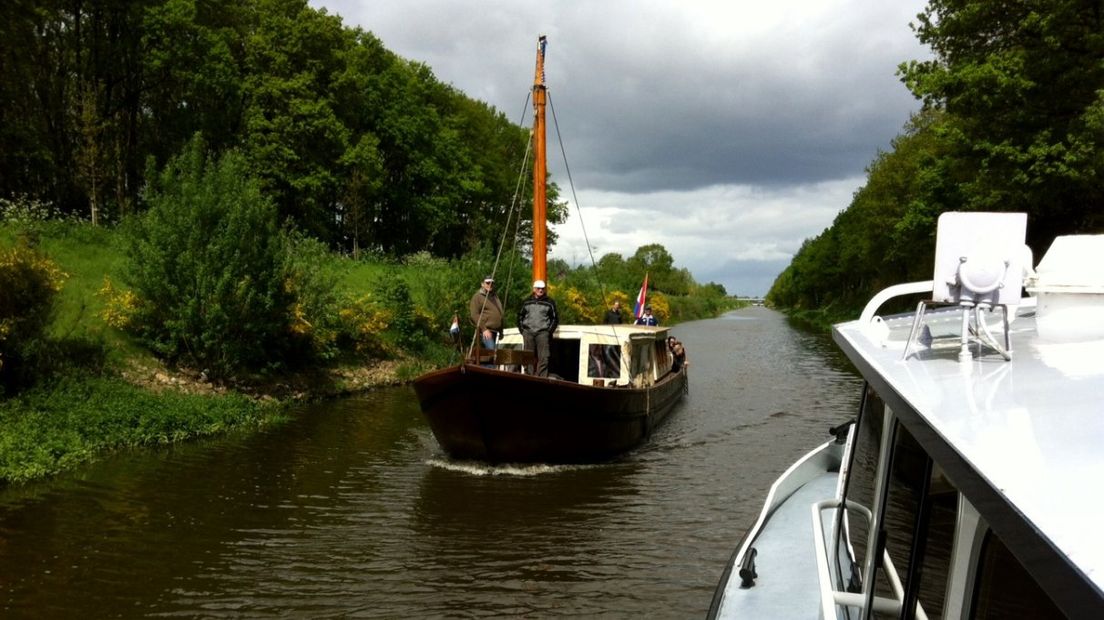 Straks varen er weer boten over de Turfroute