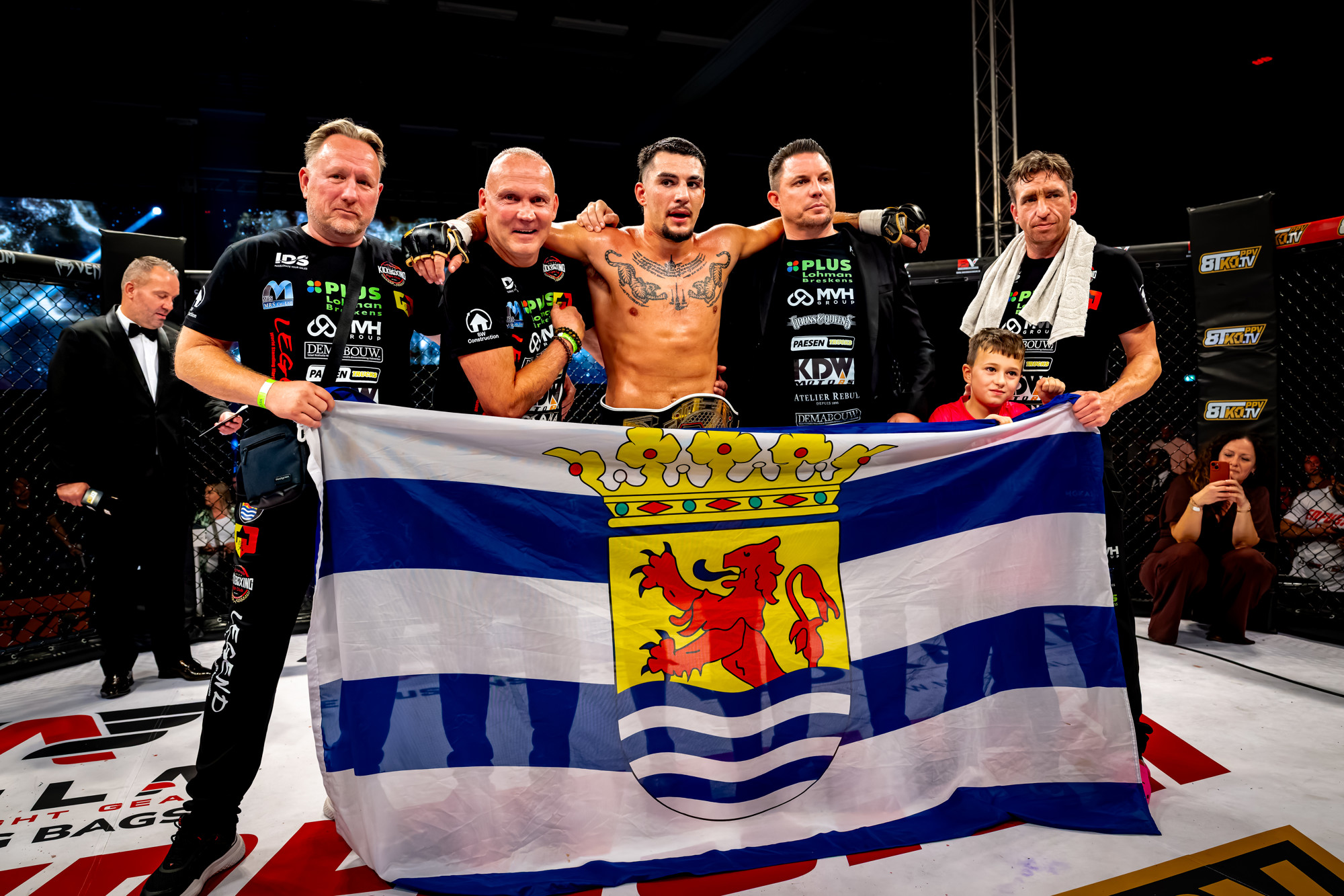 Wereldtitelgevecht Thian de Vries in Goes live te zien bij Omroep Zeeland