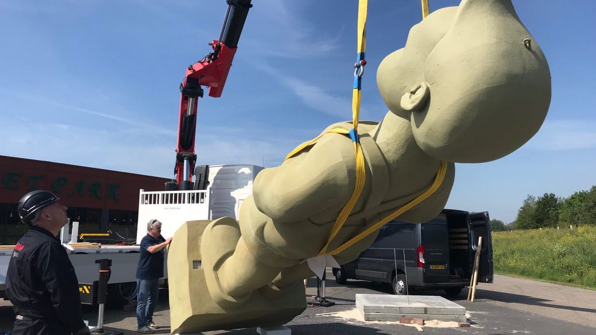 Beeld Bartje bereikt Beilen - RTV Drenthe