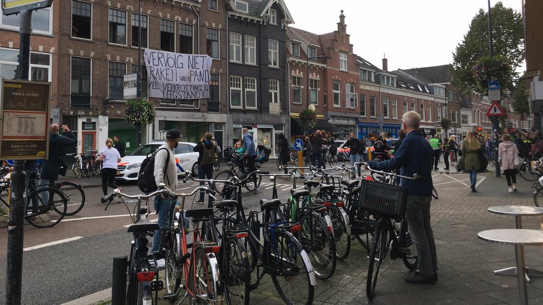 Panden gekraakt op de Reigerstraat