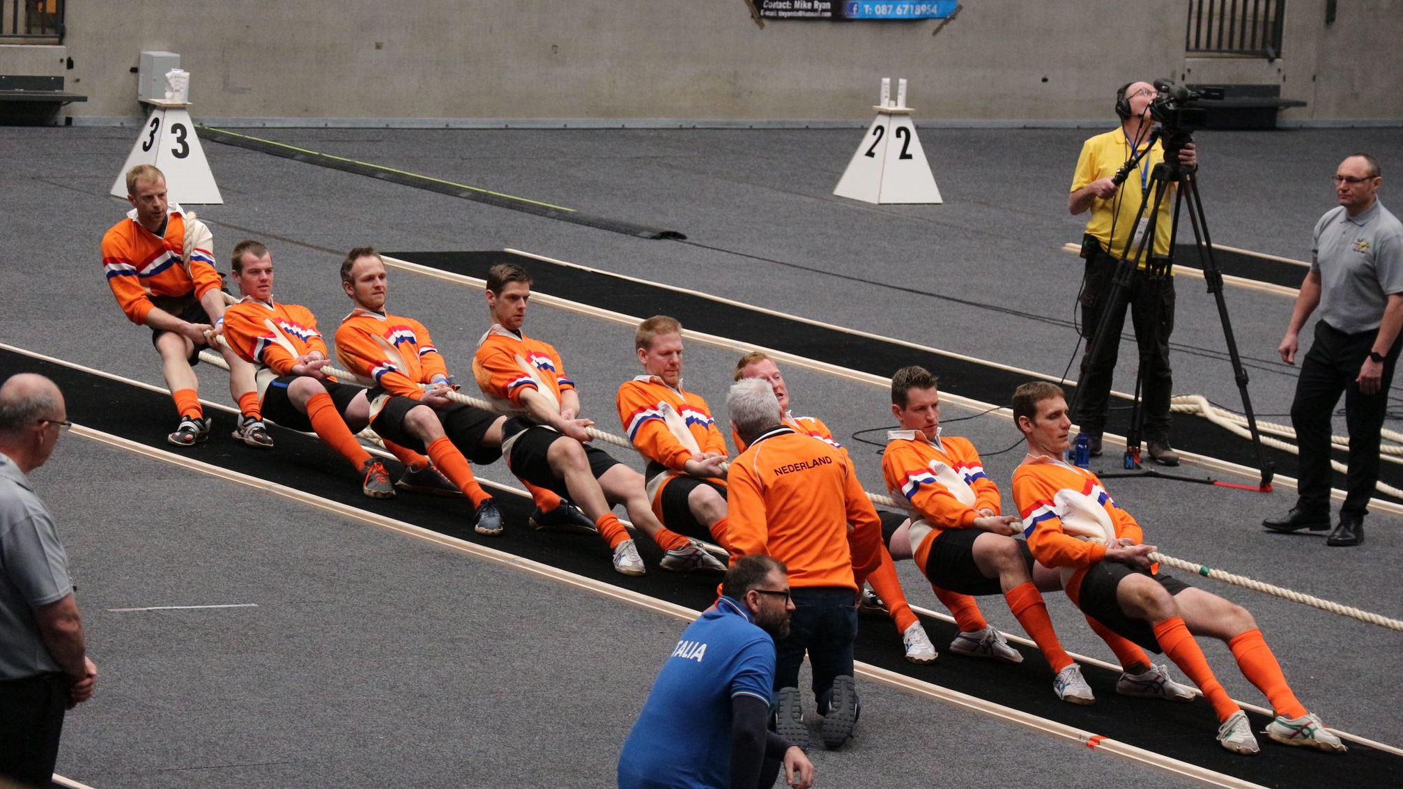 De Friese touwtrekkers pakten in 2024 de wereldtitel in Zweden