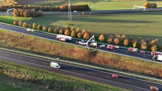 Ongeval op de A73: traumahelikopter landt op snelweg Nieuws