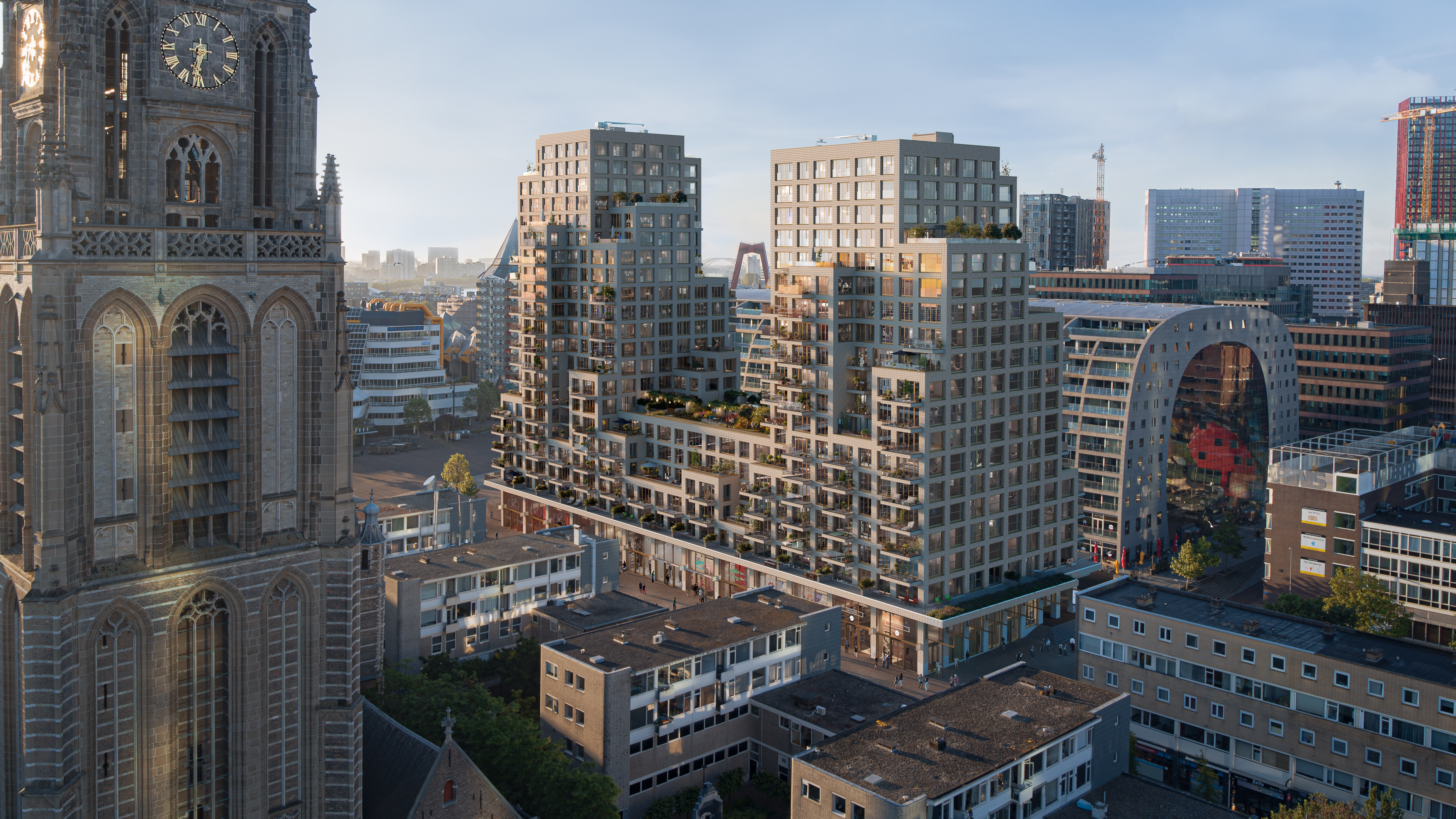 Rotta Nova komt naast de Markthal