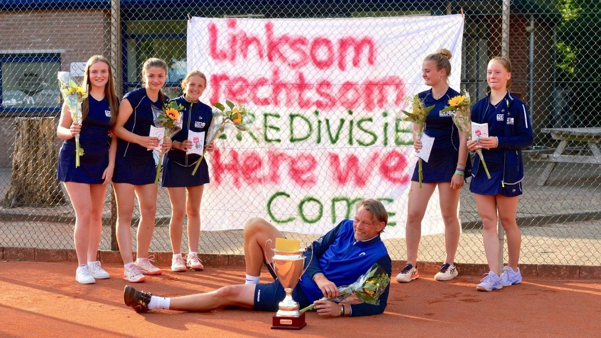 Tennissters Bargeres promoveren naar de eredivisie