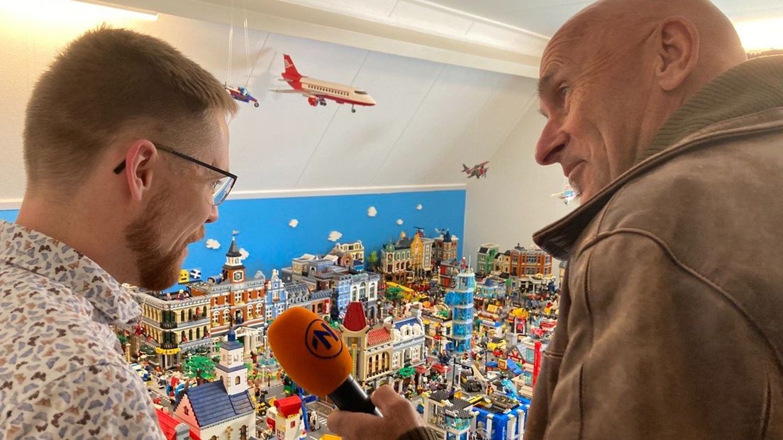 Derk met Lego-dominee Jake Schimmel