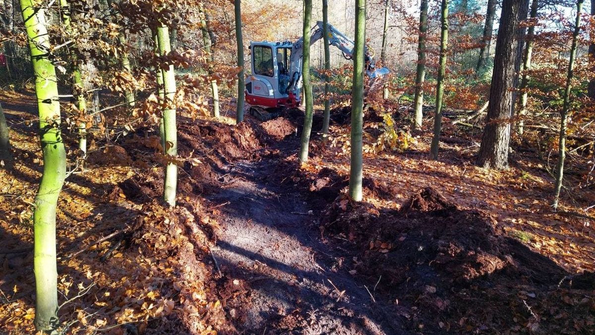 Aanleg mountainbikeroute Vledder stilgelegd vanwege natuurbezwaren