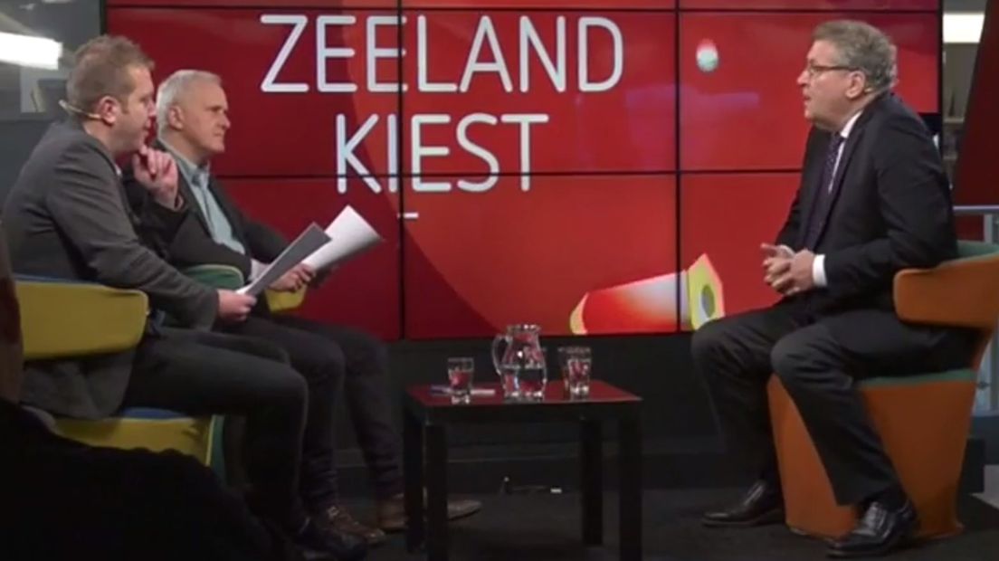 Henk Krol bij 'Zeeland Kiest' in 2017.