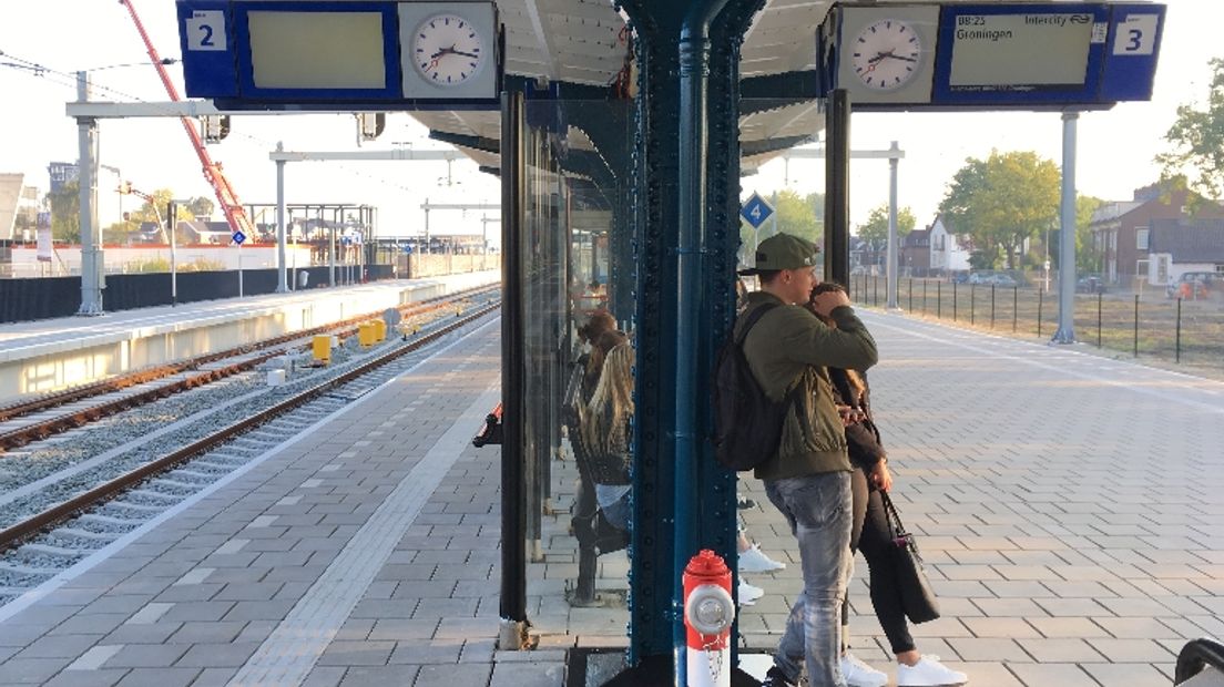 Door een defecte trein reden er geen Intercity's tussen Assen en Groningen (Rechten: Serge Vinkenvleugel / RTV Drenthe)