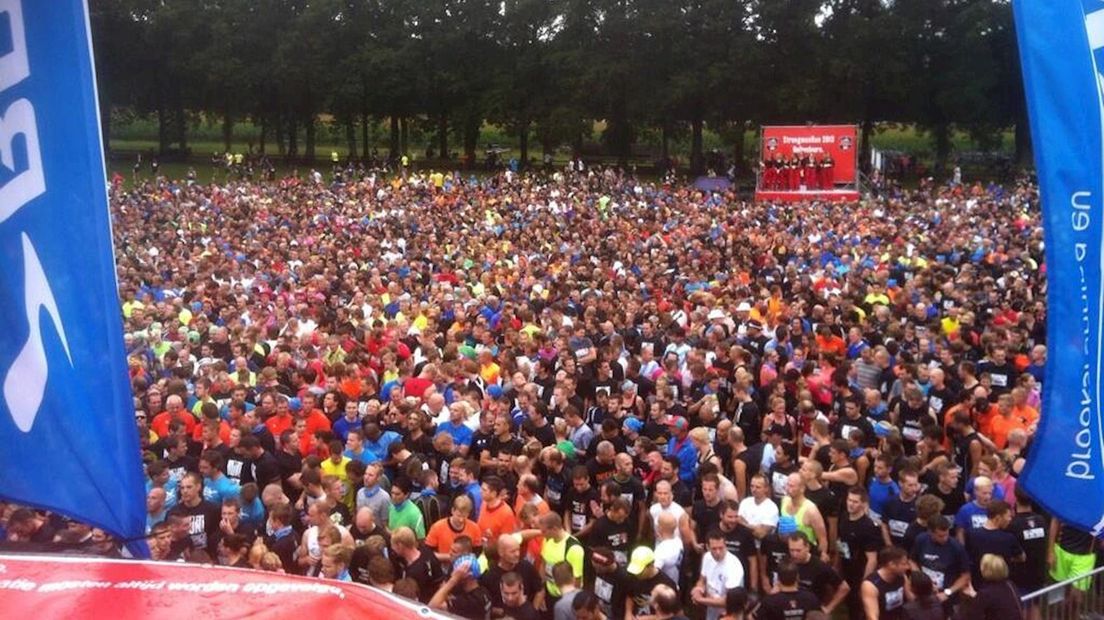 Aan de StrongmanRun 2013 deden 8000 deelnemers mee