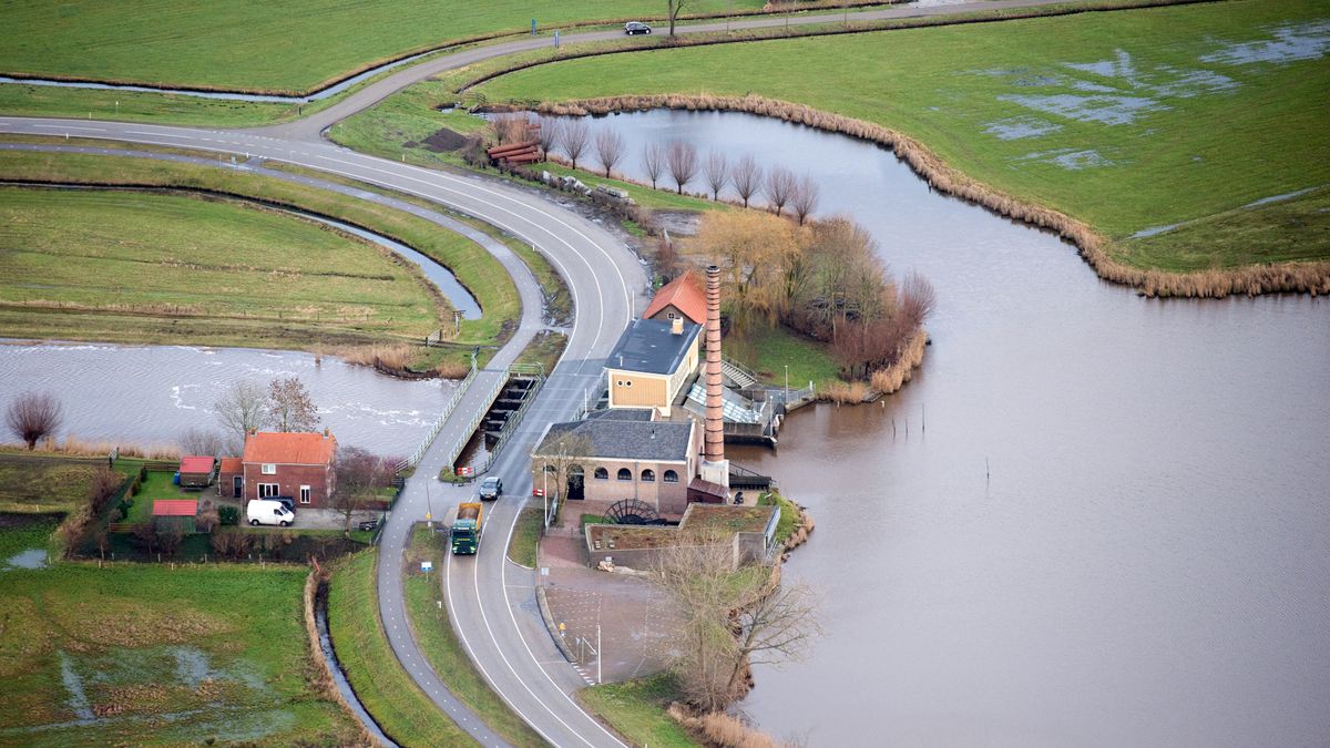 Na hoogwaterpiek krijgt waterschap tik op de vingers: ‘Gemaal verbruikt te veel stroom’