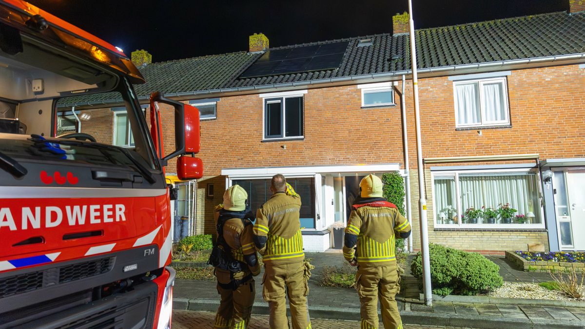 Schoorsteenbrand in Drachten