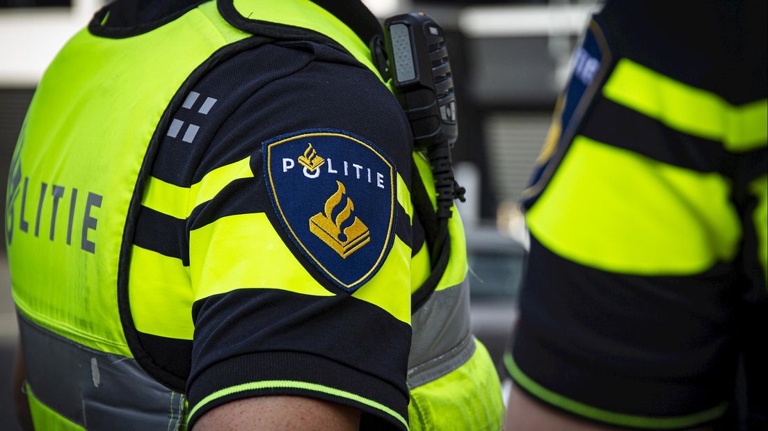 Politie kleding en logo