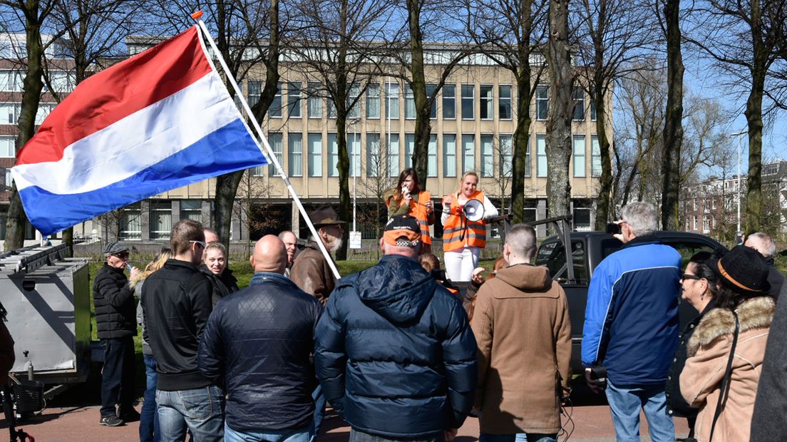 Demonstratie op het Malieveld tegen uitsluiting PVV bij kabinetsformatie