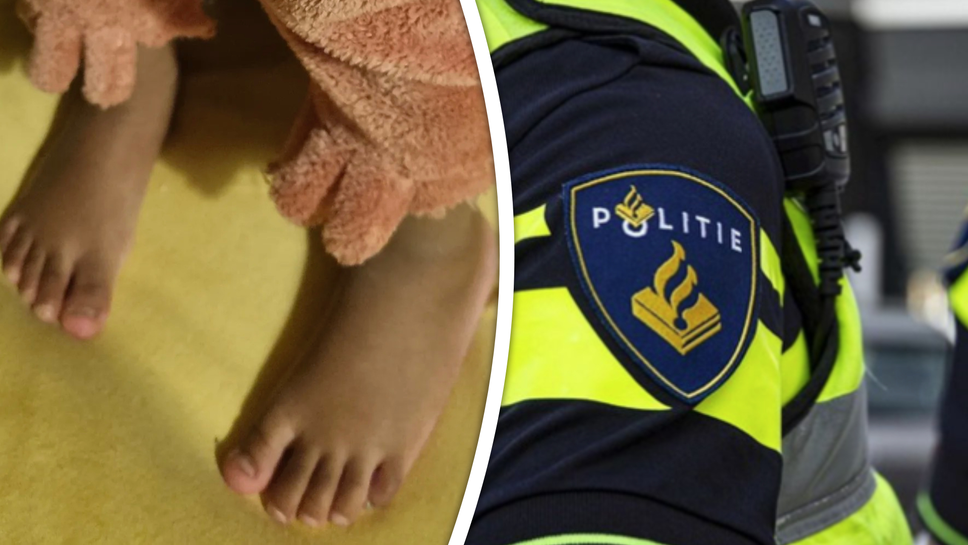 Het kindje werd alleen aangetroffen in de woning in Delfshaven.