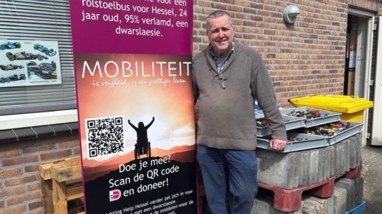 Vader René en zoon Hessel strijden voor rolstoelbus voor de hele regio