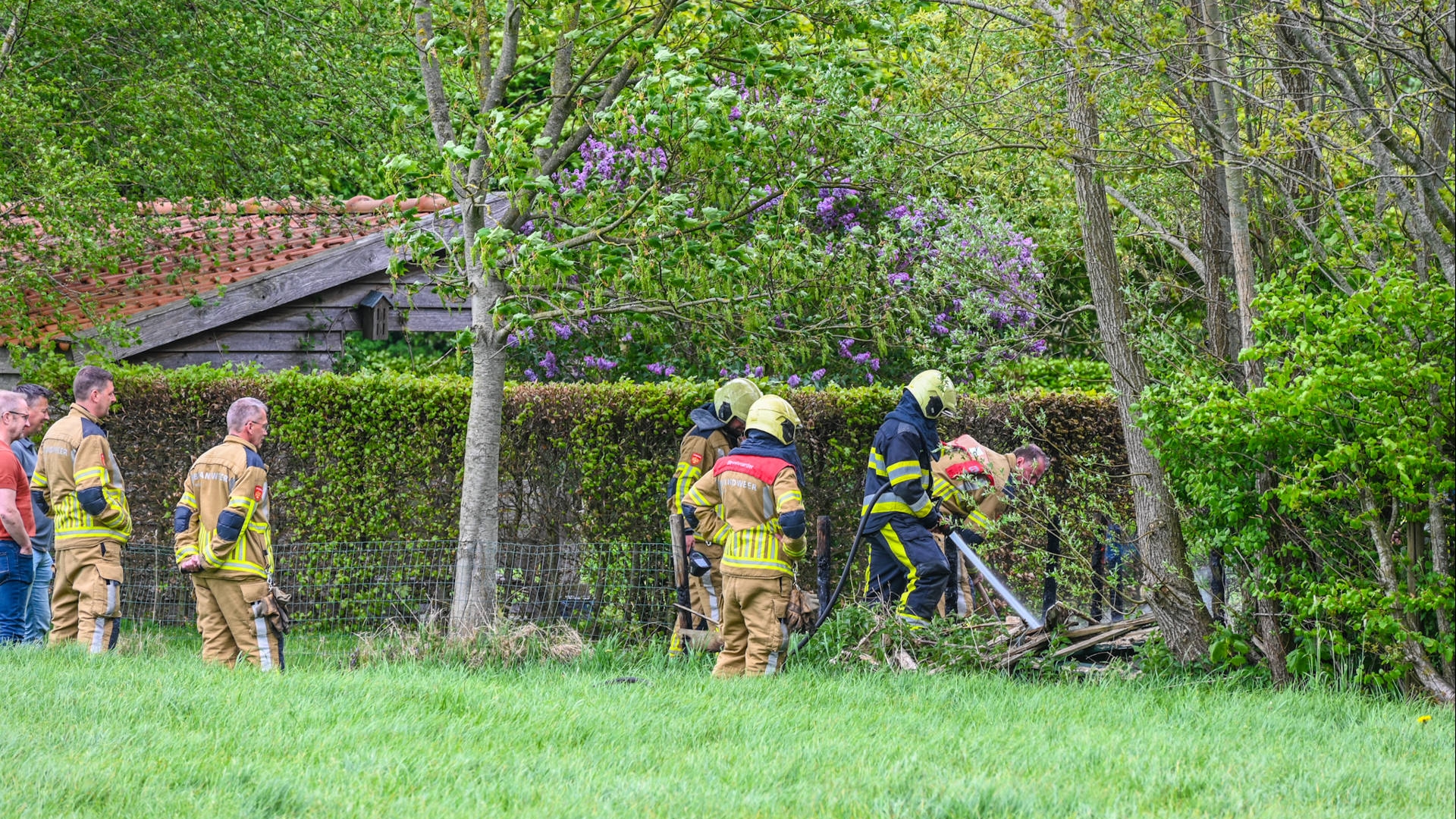 112-nieuws: Brand in composthoop in Zevenhuizen