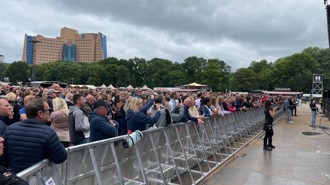 Het is druk tijdens Stadspark Live
