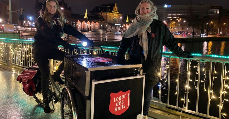 Actie voor een nieuwe soepfiets: 'Het is een wonder dat we op die ouwe