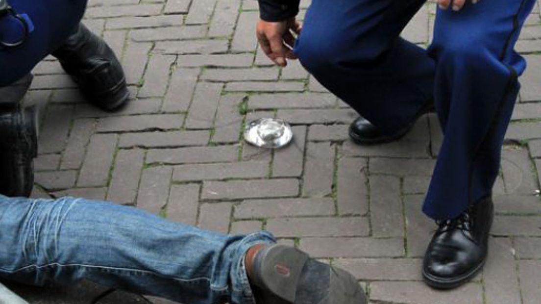 Gooier waxinelicht langer vast
