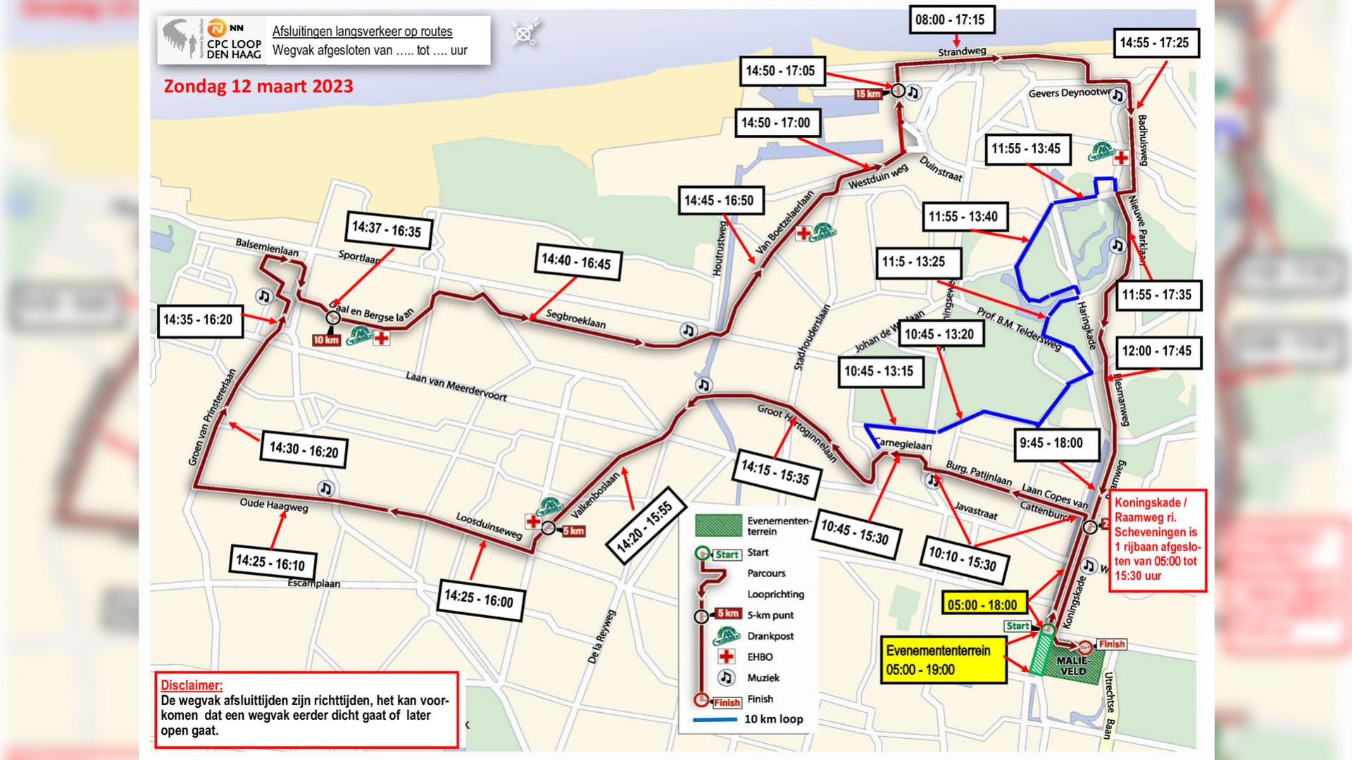 Routes, Wegafsluitingen En Starttijden: Alles Over CPC Loop In Den Haag ...