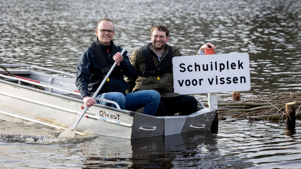 Speciaal 'vissenbos' in natuurgebied om dieren te beschermen