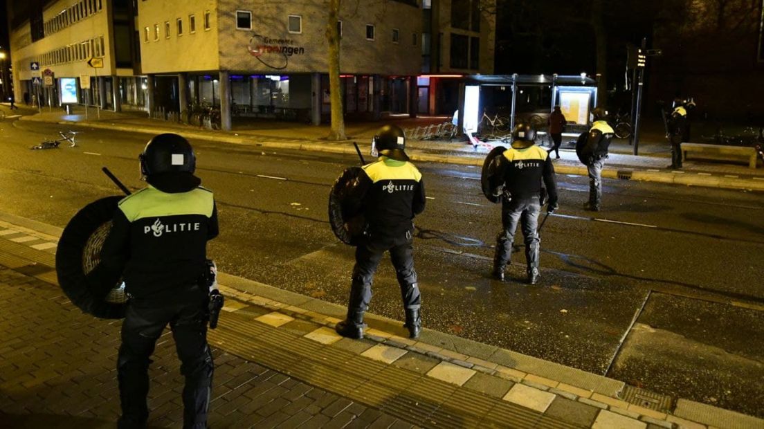 Agenten weren relschoppers van de Grote Markt