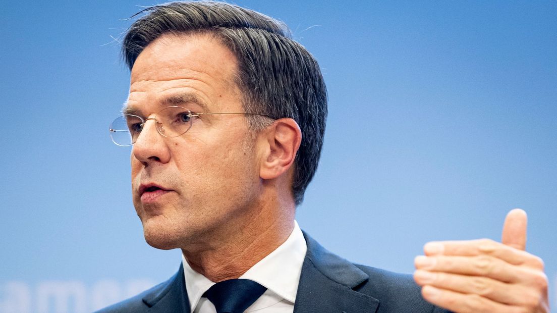 Mark Rutte persconferentie