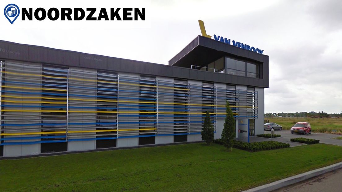 Het pand van Van Venrooy in Hoogeveen