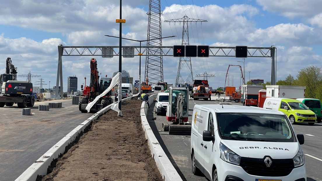 Deze barrier wordt straks misschien wel de langste plantenbak van Groningen