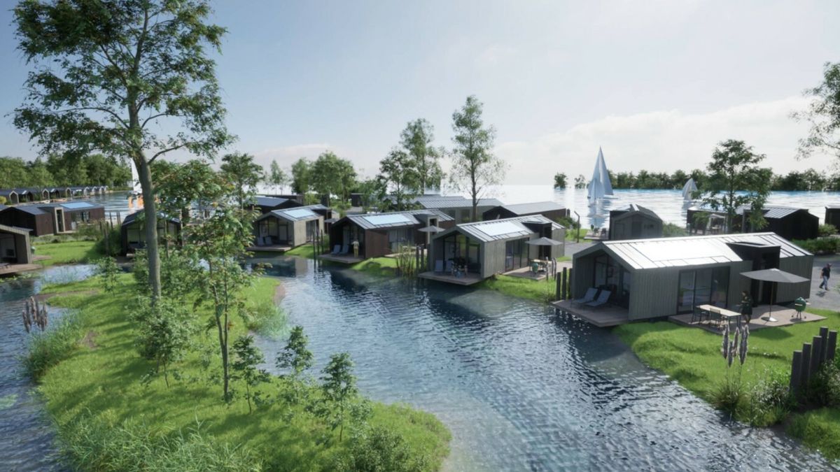 Gloednieuw waterpark Oudehaske na vertraging nu bijna open