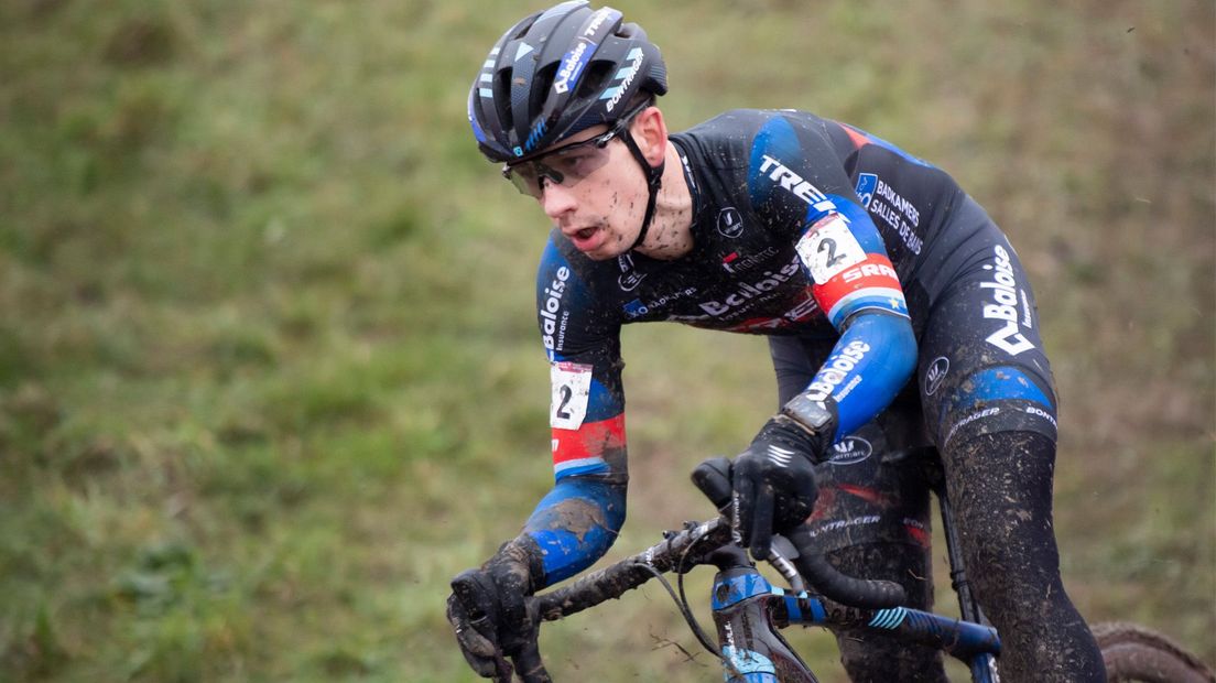 Lars van der Haar in actie namens Baloise-Trek