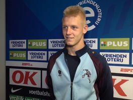 Zijn debuut was een grote verrassing, aldus een blije Giannino Vianello