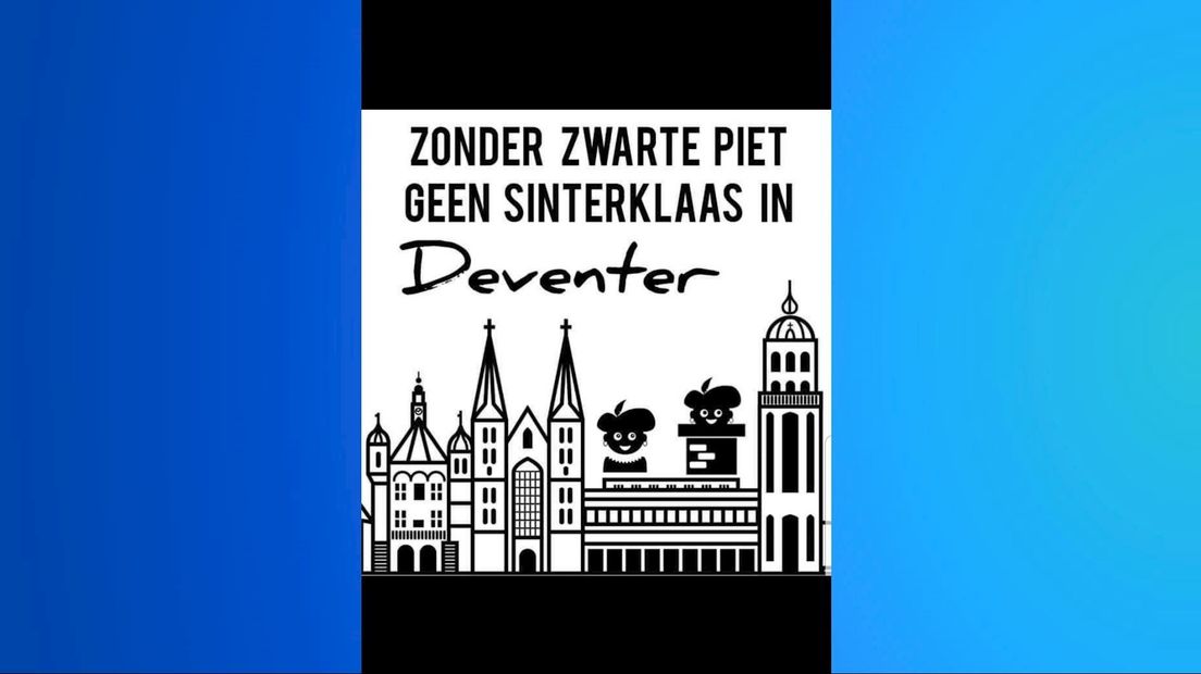 Facebookgroep voorstanders Zwarte Piet in Deventer organiseert protestactie