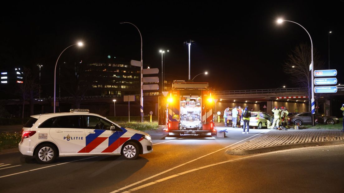 Drie gewonden bij ongeval in Zwolle