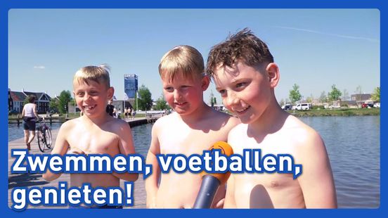 Genieten van zomers weer