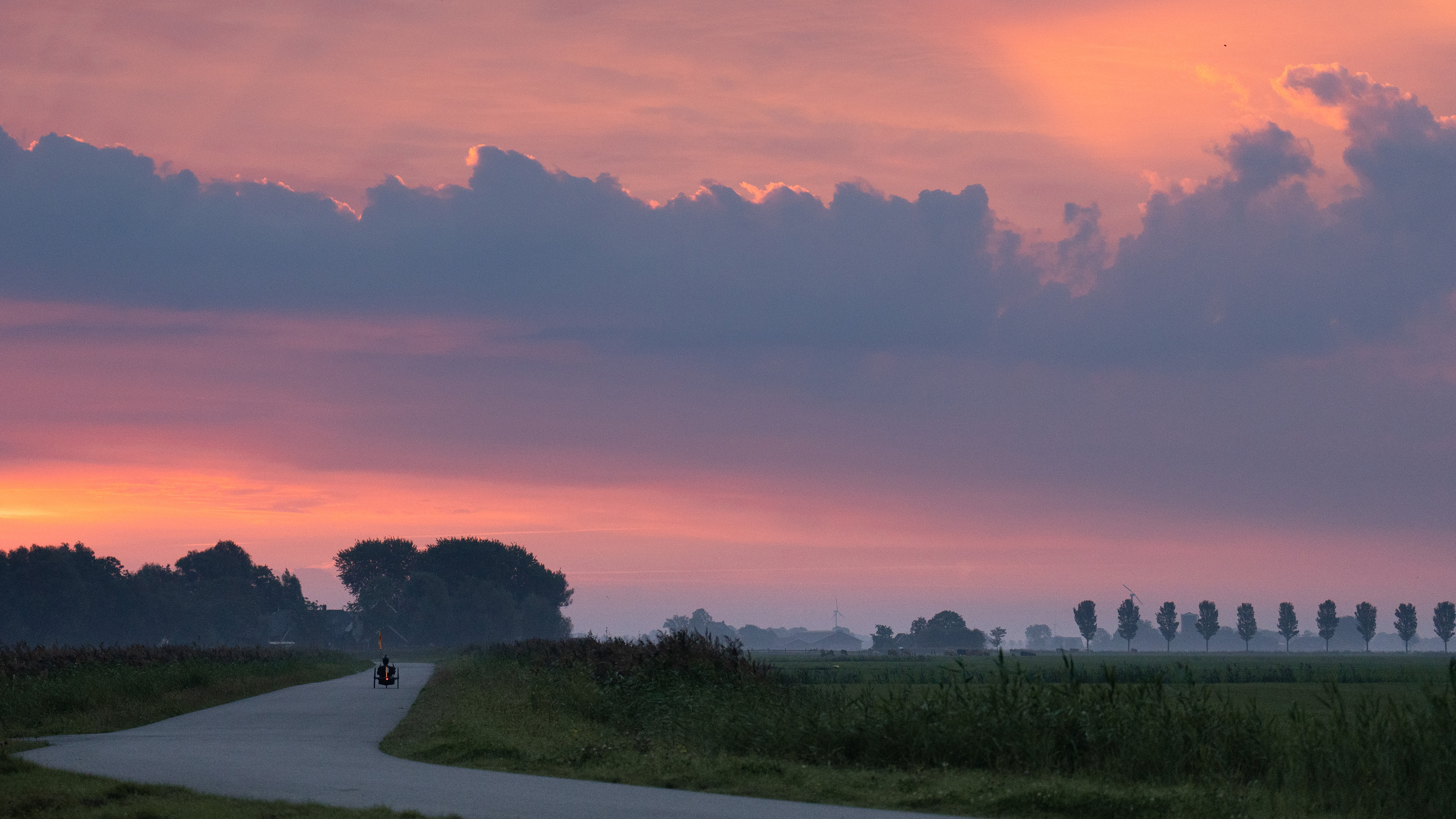 Moaie loften op syn tocht