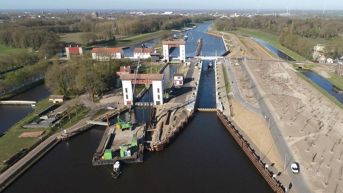 Sluiscomplex bij Eefde