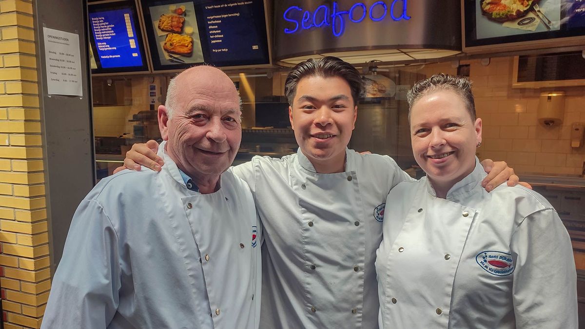 Tommy (18) neemt niet de Chinees, maar viszaak over in Hengelo: 