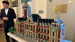 Student bouwt Academiegebouw RUG na met 70.000 Lego-blokjes