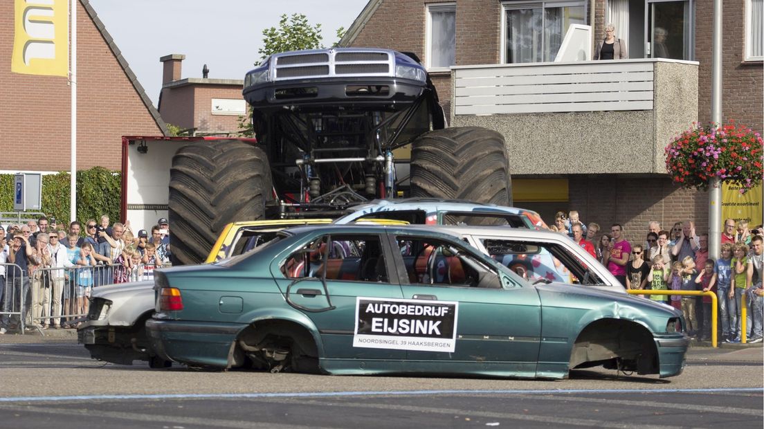 De monstertruck in Haaskbergen