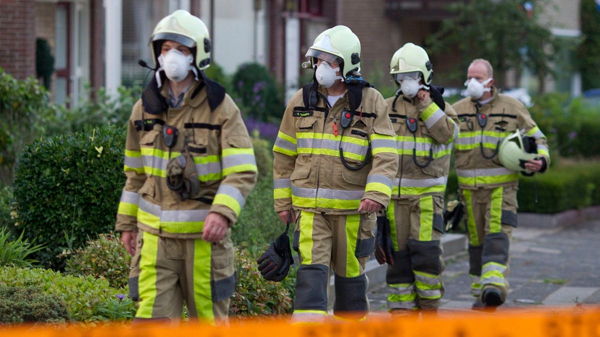 Brand in schuur met gasflessen in Munstergeleen