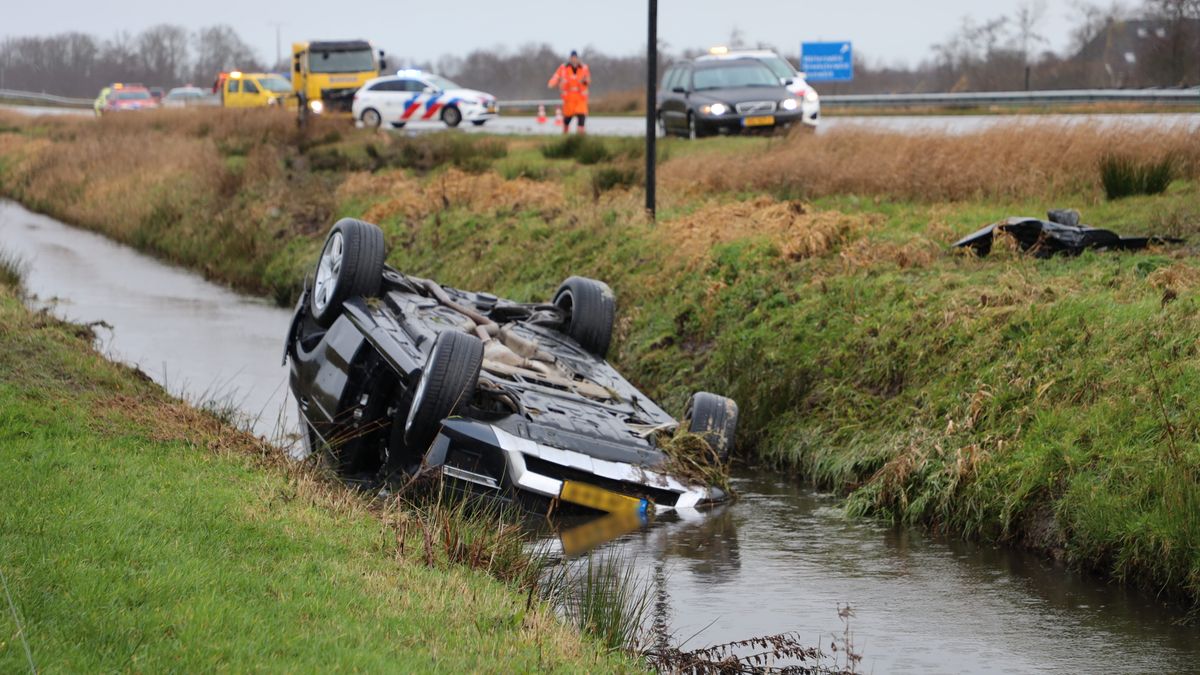 Vier ongelukken tussen Broeksterwâld en Westereen in een dag