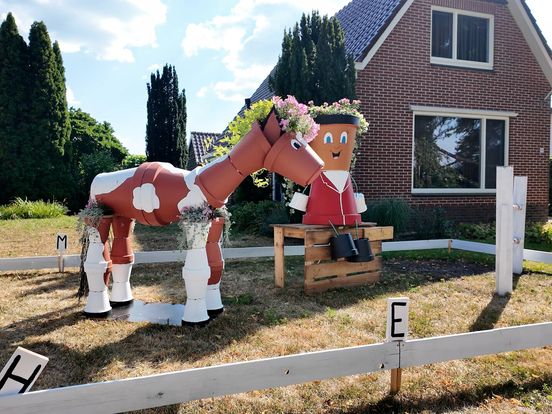 Nieuw-Schoonebekers strijden om mooiste straat tijdens Volksfeest