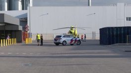 Gewonde na bedrijfsongeval Vlissingen-Oost, traumahelikopter landt