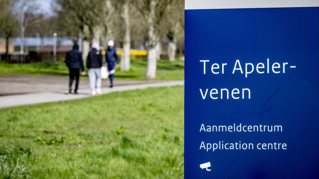 Het aanmeldcentrum in Ter Apel
